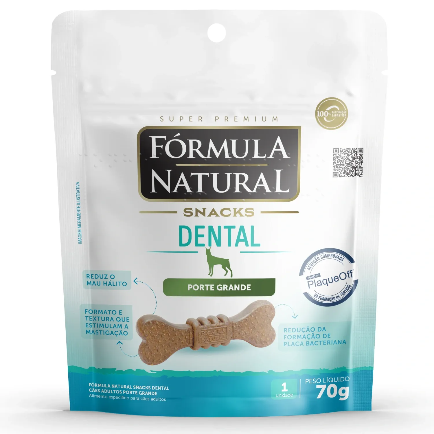 Snacks Fórmula Natural Dental Cães Grandes
